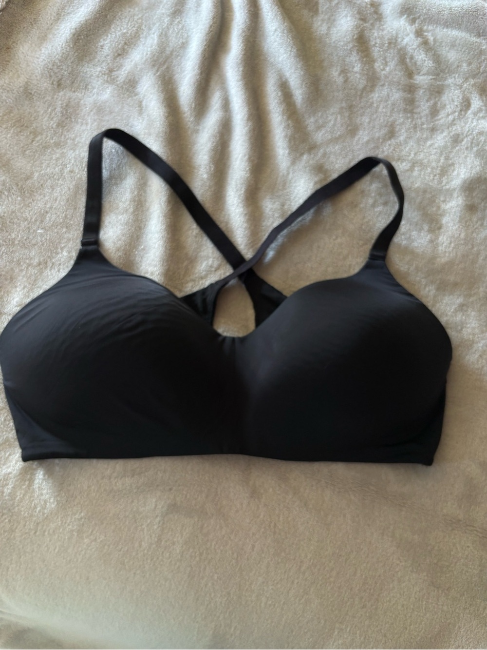 Torrid Black Seamless Crossback T-Shirt Bra - Women Intimates